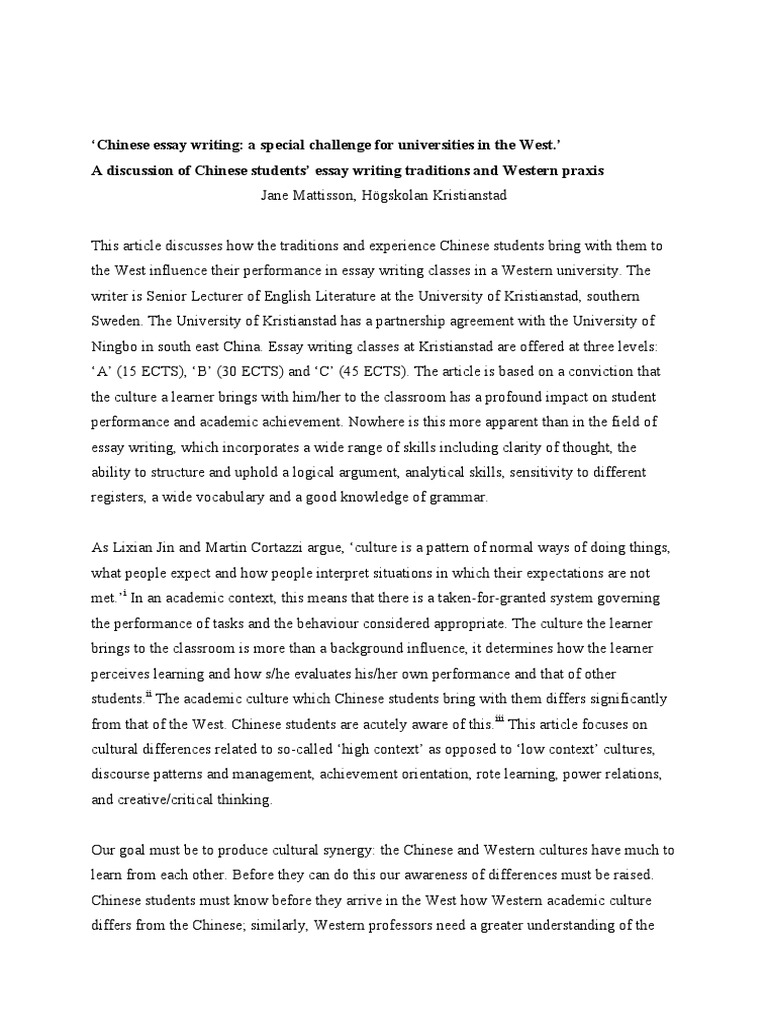 Chinese essay spm chinese topics essay